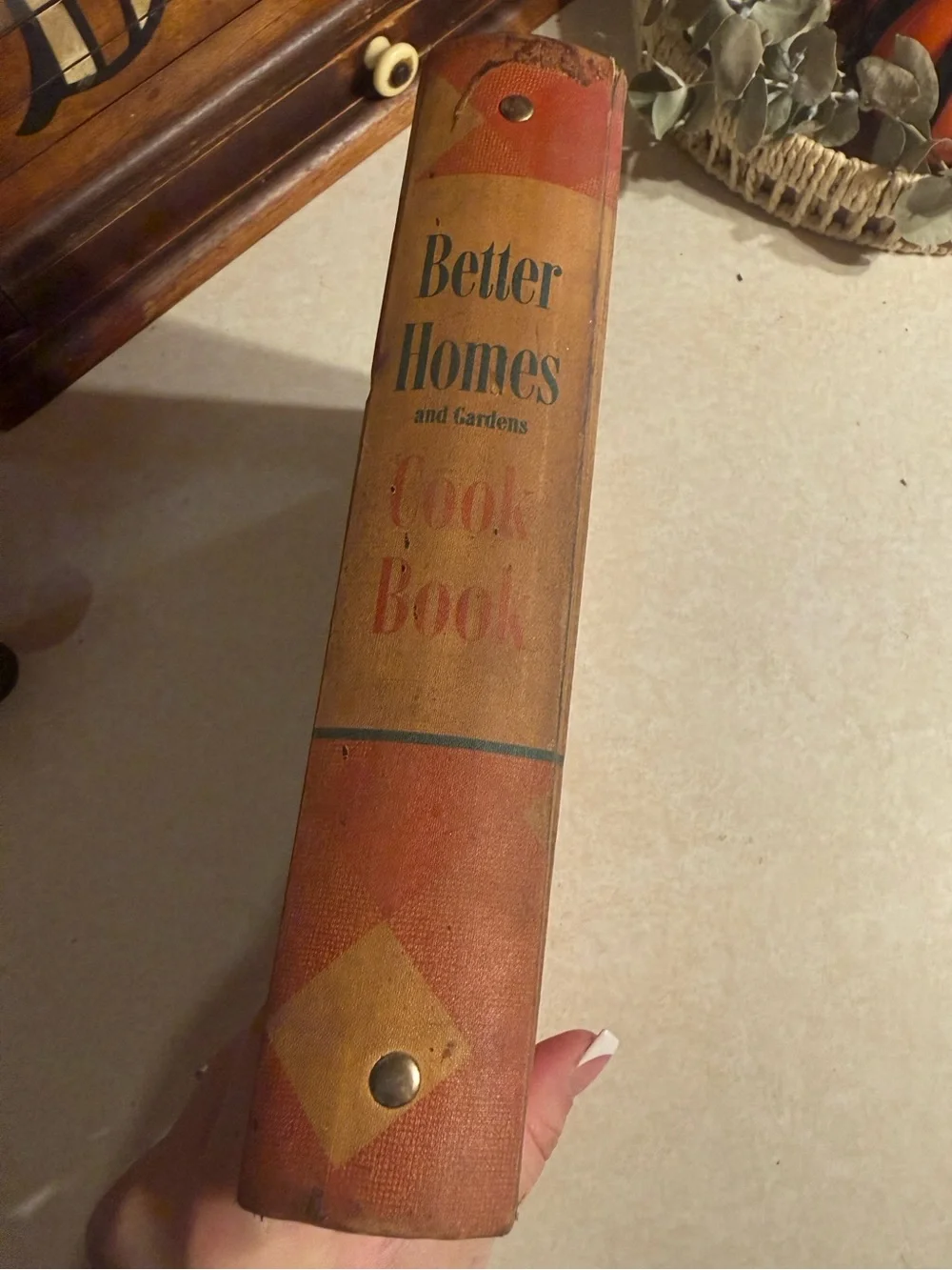 Better homes Cook Book 1949 Vintage Recipes Retro
